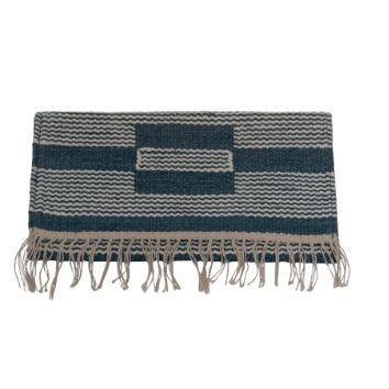 Ocean Lines Kilim Clutch