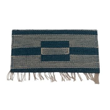 Ocean Lines Kilim Clutch