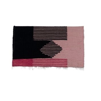 Blush Noir Kilim Clutch