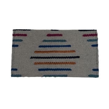 Color Lines Kilim Clutch
