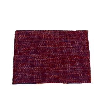 Orange & Purple Evil Eye Rays Embroidered Clutch