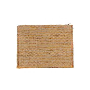 Red Evil Eye Embroidered Clutch