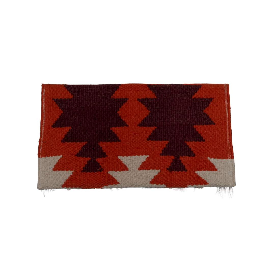 Southwestern Stacked Star Woven Clutch