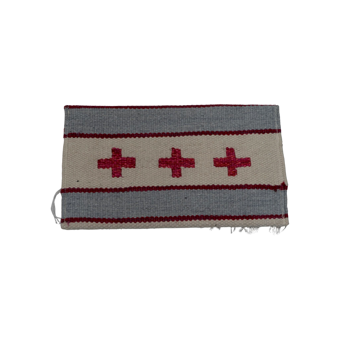 Lotus Bloom Kilim Clutch