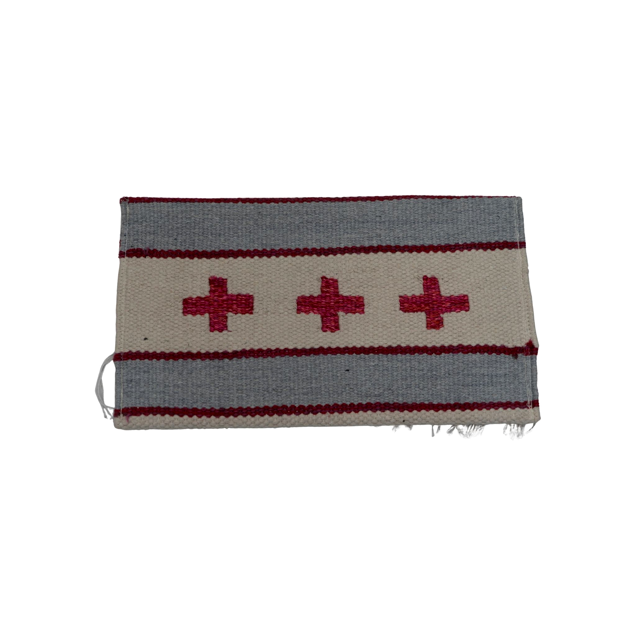 Lotus Bloom Kilim Clutch