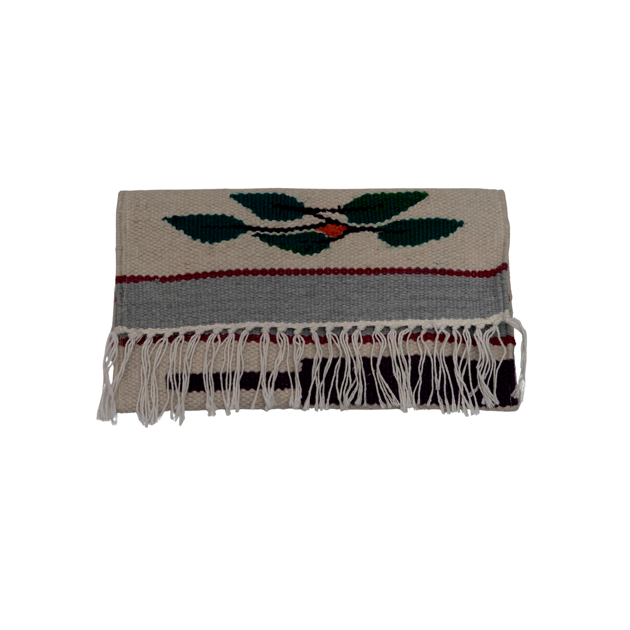 Lotus Bloom Kilim Clutch
