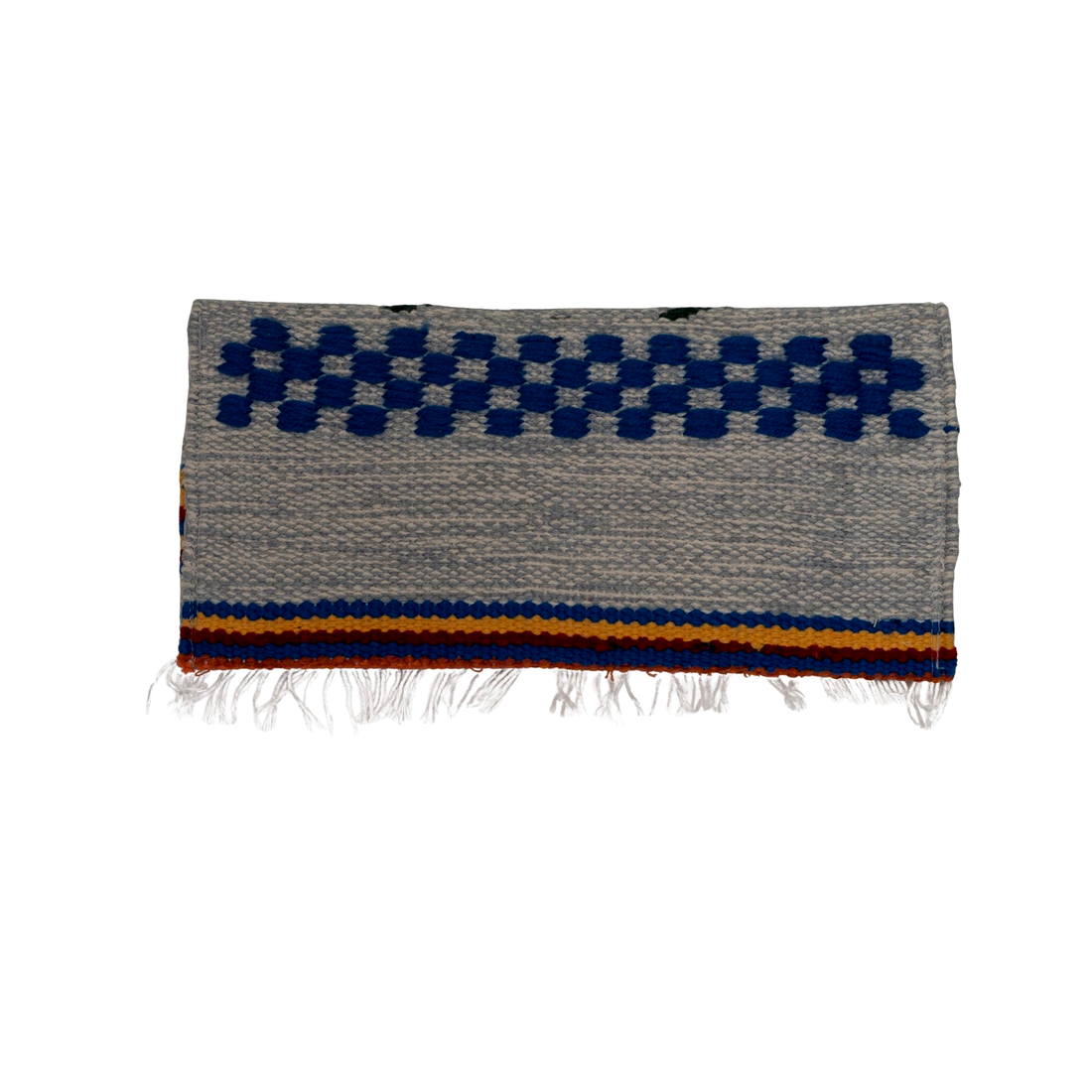 Blue Rhythm Kilim Clutch