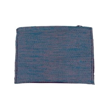 Purple Evil Eye Embroidered Clutch