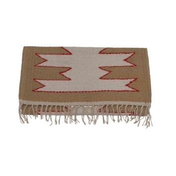 Southwestern Lightning Bolt Woven Clutch