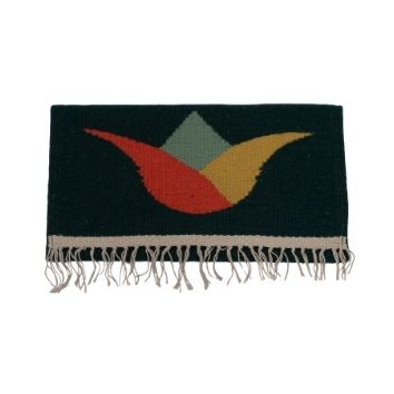 Desert Flame Kilim Clutch