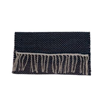 Midnight Weave Kilim Clutch