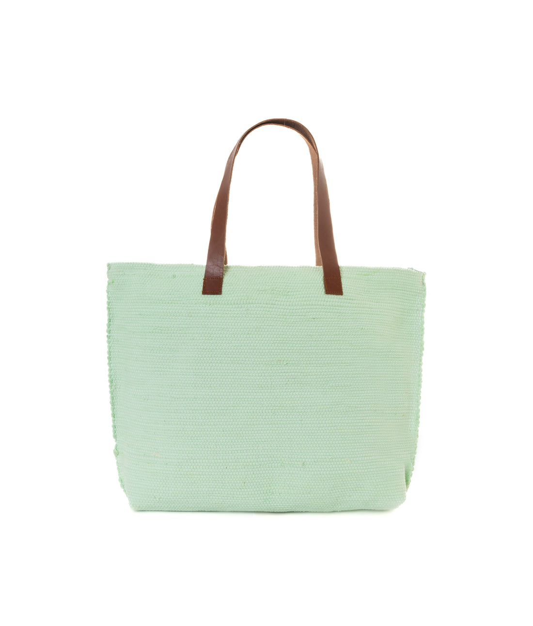 Mint Green Sequin Poppy Beach Tote