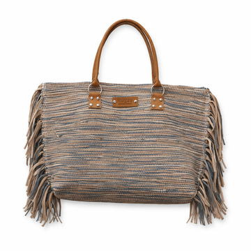Woven Casual Tote Bag
