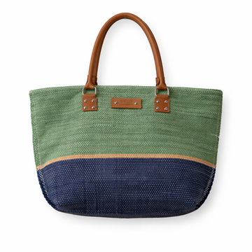 Olive Coast Handwoven Tote