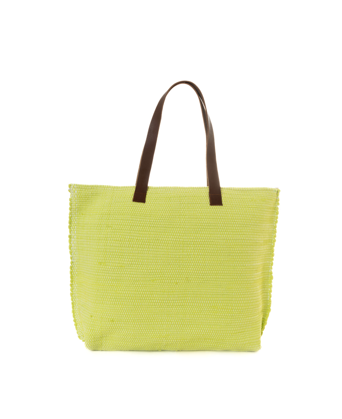 Lime Yellow Sequin Butterfly Beach Tote