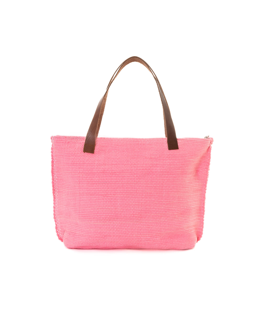 Pink Beach Girls From Behind Pom-Pom Tote