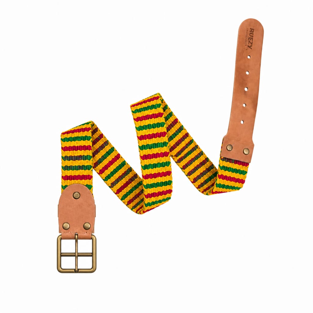 Rugzy Handwoven Belt – Multicolor