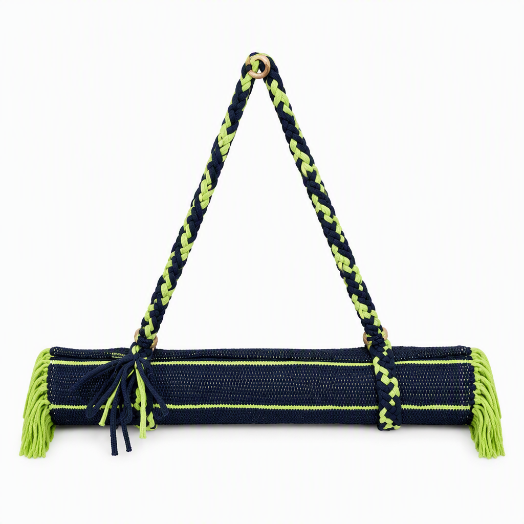 Rugzy Lifestyle Mat – Navy & Lime