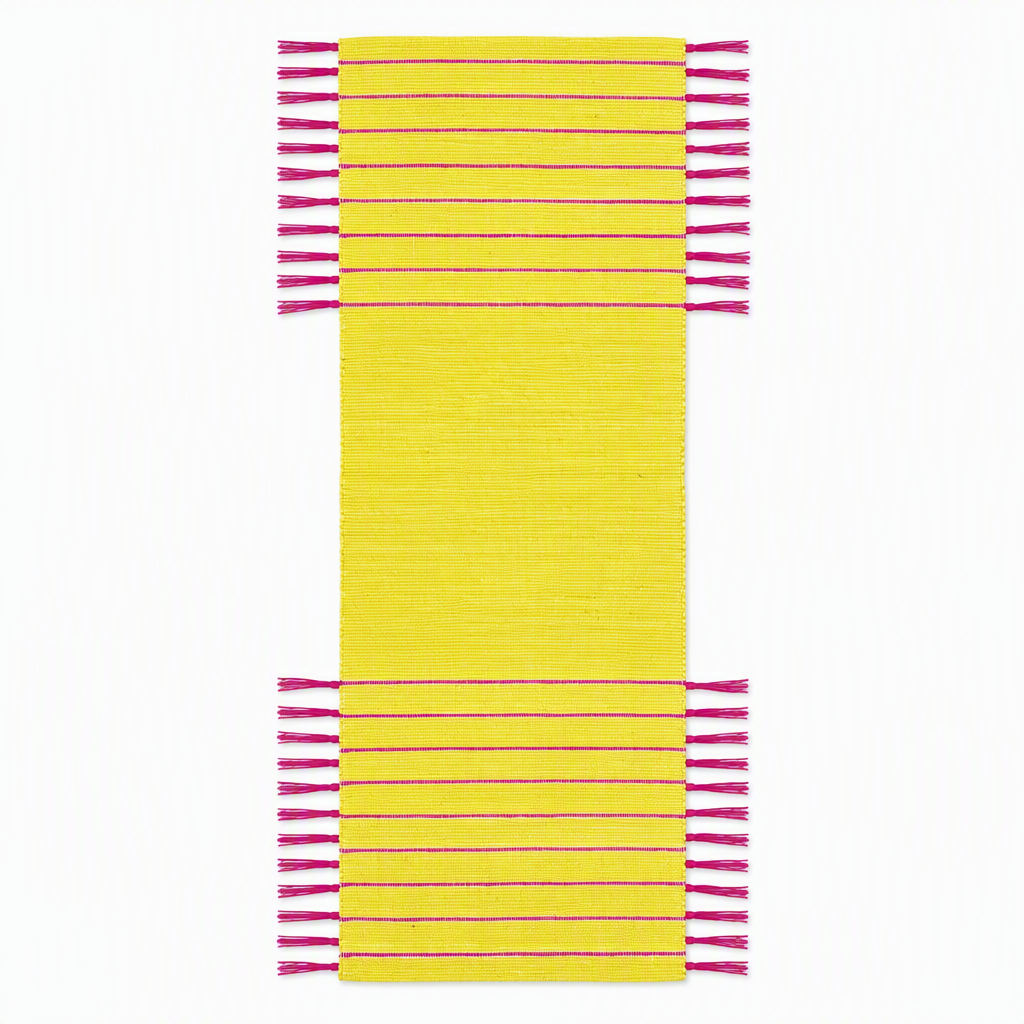 Rugzy Lifestyle Mat – Yellow & uchsia