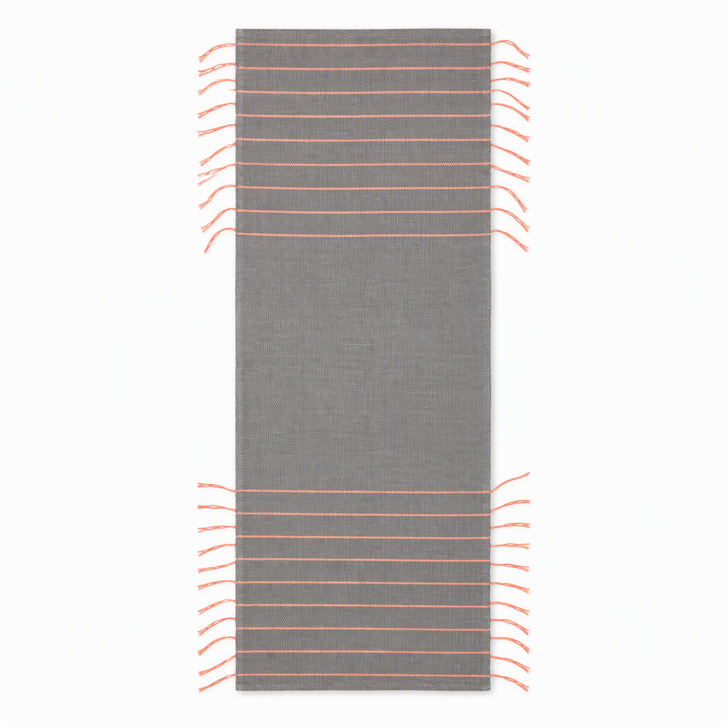 Rugzy Lifestyle Mat – Grey & Coral