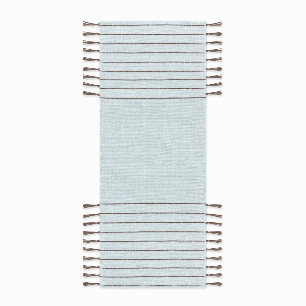 Rugzy Lifestyle Mat – Soft Blue & Mocha