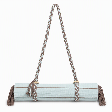 Rugzy Lifestyle Mat – Soft Blue & Mocha