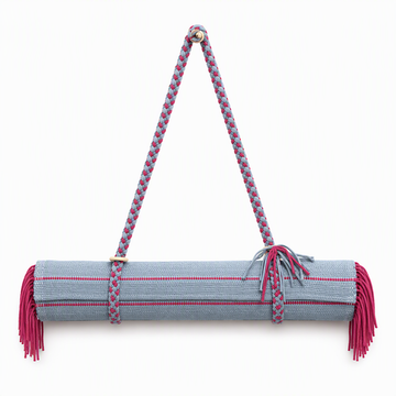 Rugzy Lifestyle Mat – Powder Blue & Fuchsia