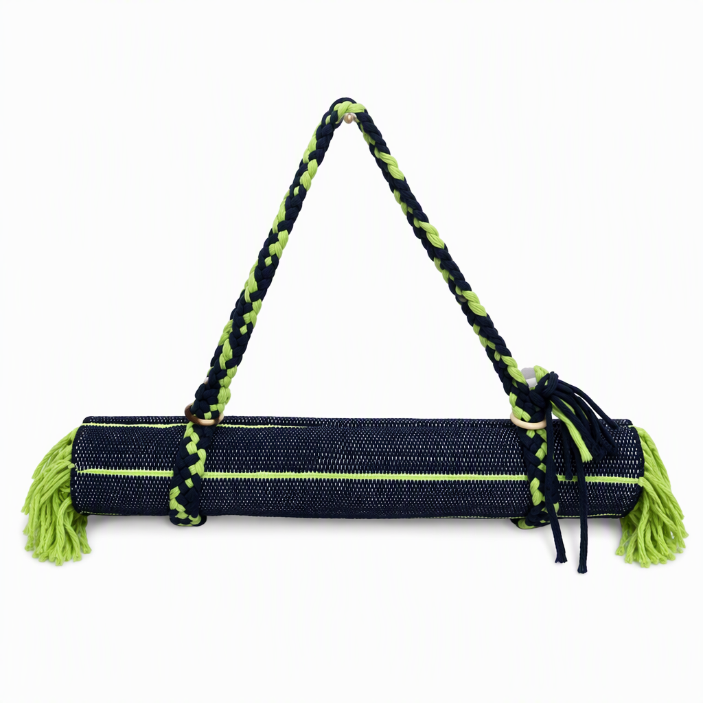 Rugzy Lifestyle Mat – Navy & Lime